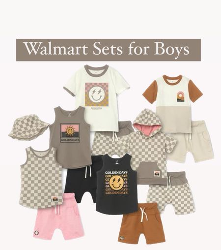 Walmart summer sets for toddler boys and baby boys 
Walmart baby clothes
Walmart fashion 
Walmart kids
Kids summer sets
Kids summer clothes 
Matching brother summer clothes 
Family Matching
Surfer baby clothes 

#LTKfamily #LTKbaby #LTKkids