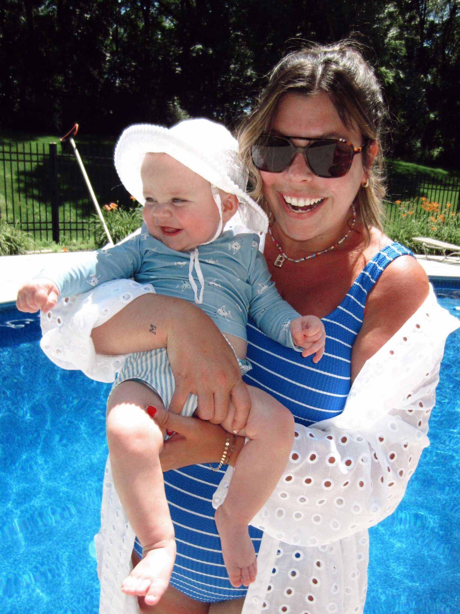 Fourth of July! Mommy and Brett day at the pool.

Wal mart swim wear and Carter’s Baby swim! 

#LTKSwim #LTKSeasonal #LTKBaby