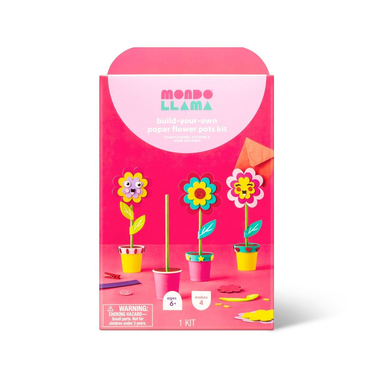 Build-Your-Own Valentine's Day Flower Art Kit - Mondo Llama™ | Target