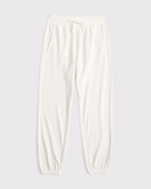 Lounge Waffle Oversized Jogger | Abercrombie & Fitch (US)