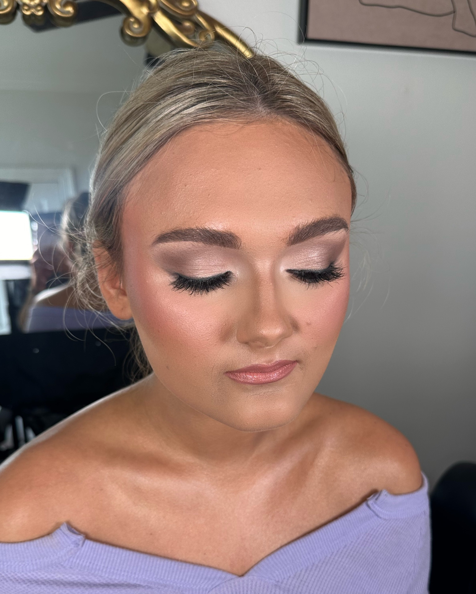Full Glam makeup look!
