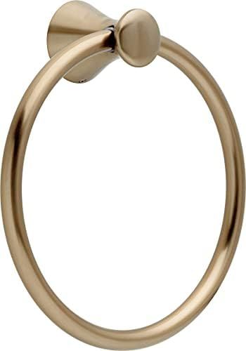 DELTA Lahara Towel Ring, Champagne Bronze, Bathroom Accessories, 73846-CZ | Amazon (US)