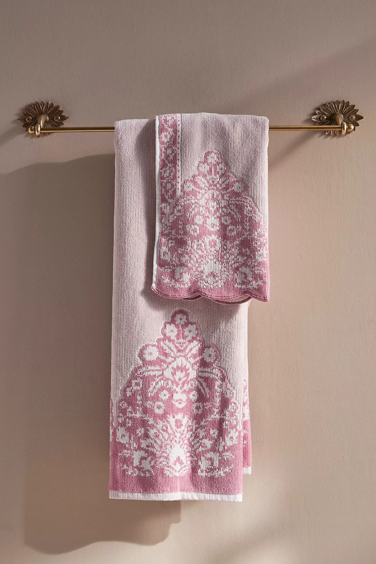Tiya Cotton Velour Towel Collection | Anthropologie (US)