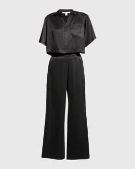 Lunya Washable Silk High-Rise Pant Set | Neiman Marcus
