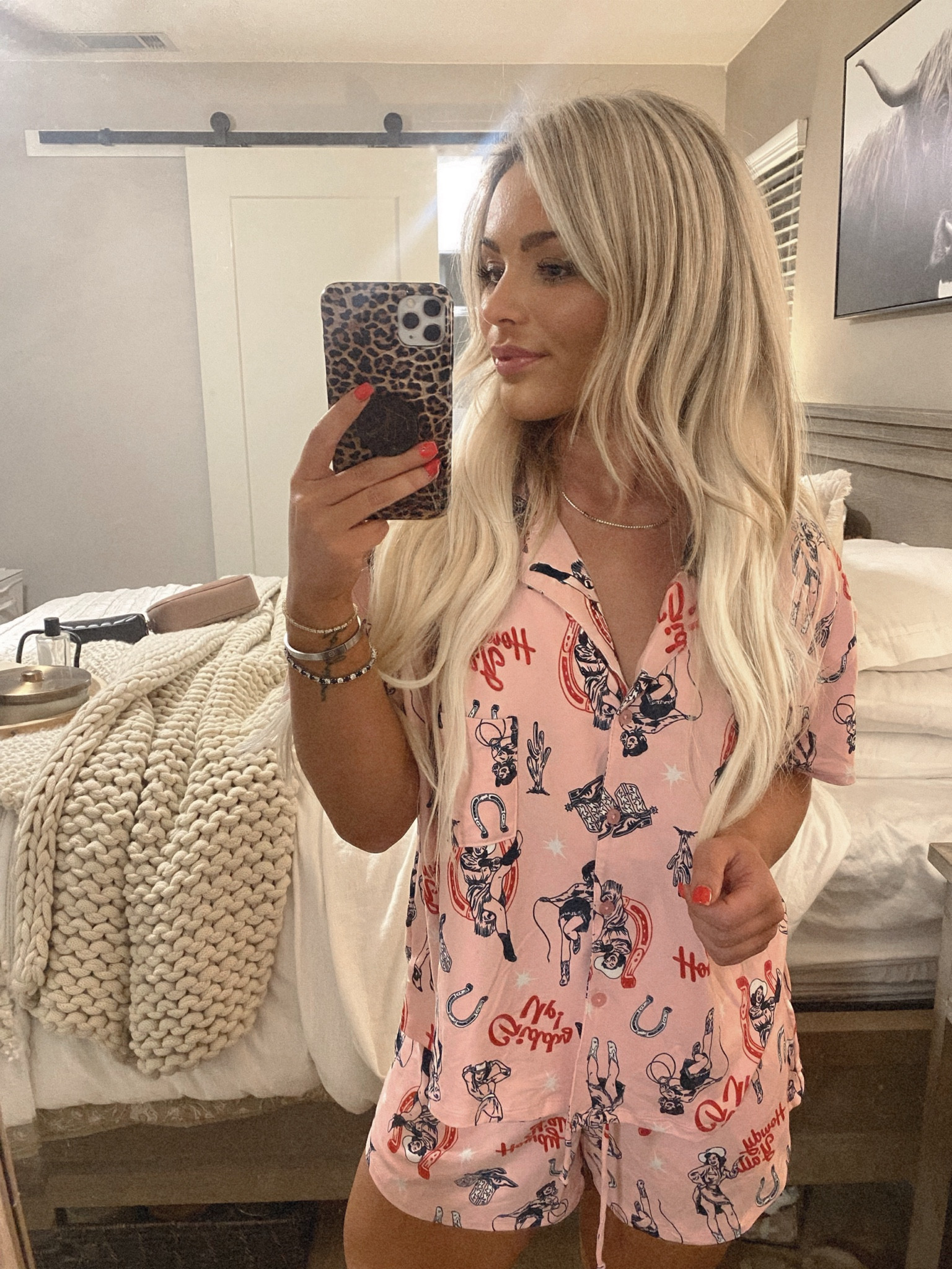 Walmart cowgirl PJ’s 🫶🏼🤠💗