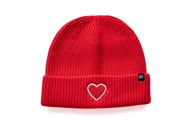 Candy Apple Heart Beanie | Rey to Z