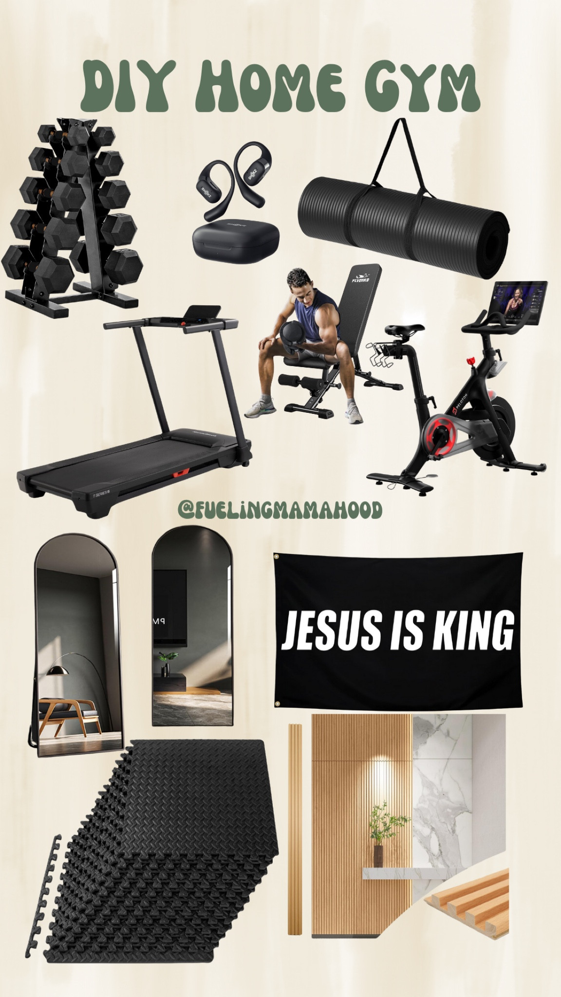 DIY HOME GYM

#LTKHome #LTKActive #LTKFitness