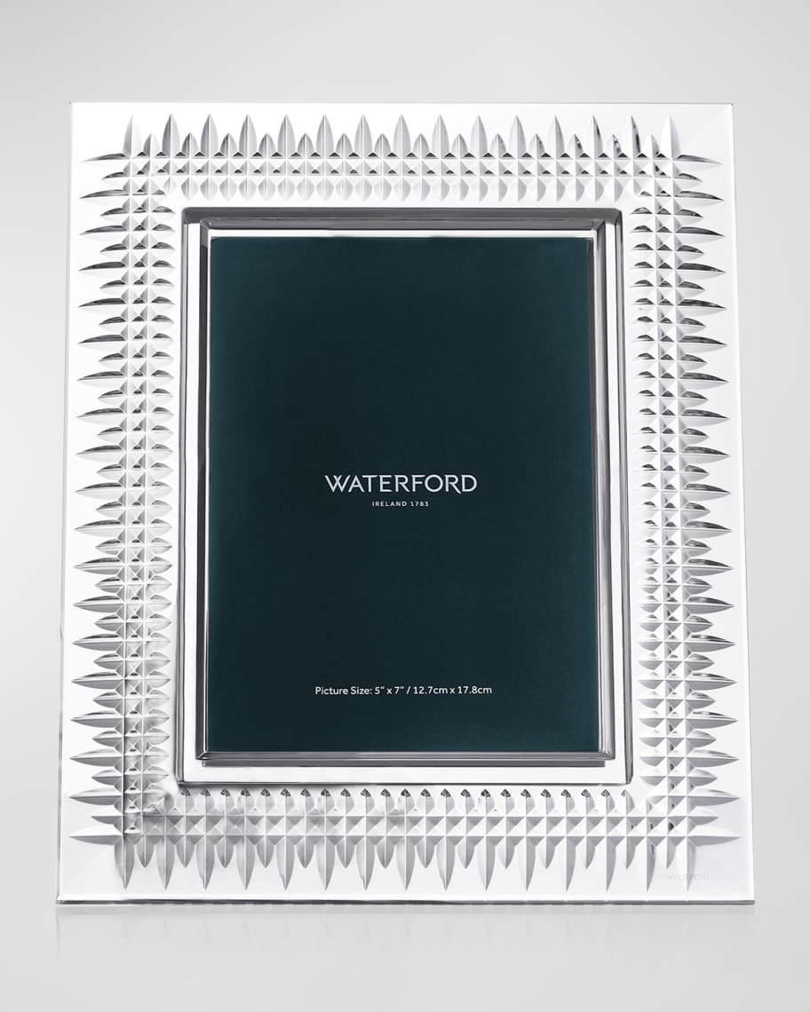 Waterford Crystal Lismore Diamond Picture Frame, 5 x 7" | Neiman Marcus
