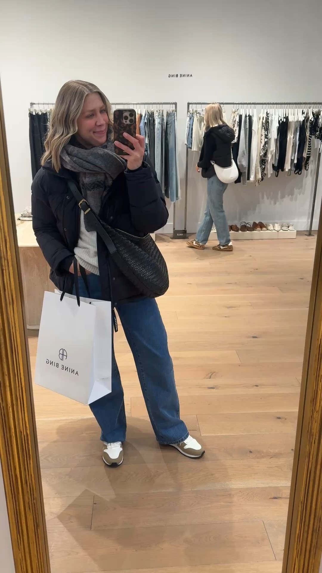 Wearing small sweater, small long sleeve, small jacket, jeans 25 (linking similar), sneakers tts 

#LTKOver40 #LTKFindsUnder100 #LTKootd