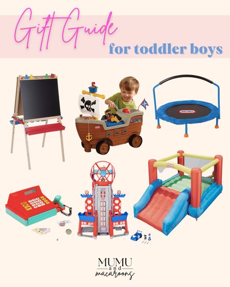 Gift guide for toddler boys!

#giftideas #giftsforkids #playroomtoys #splurgegifts

#LTKGiftGuide #LTKkids #LTKhome