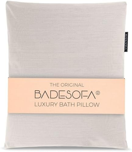 BADESOFA® Luxury Bathtub Pillow L - Large Bath Pillow for Therapeutic Neck and Back Support Quic... | Amazon (US)
