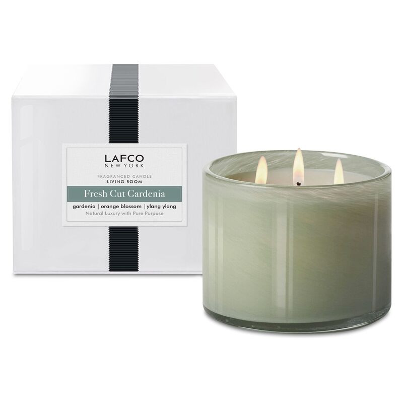 3-Wick Candle, Fresh-Cut Gardenia | One Kings Lane