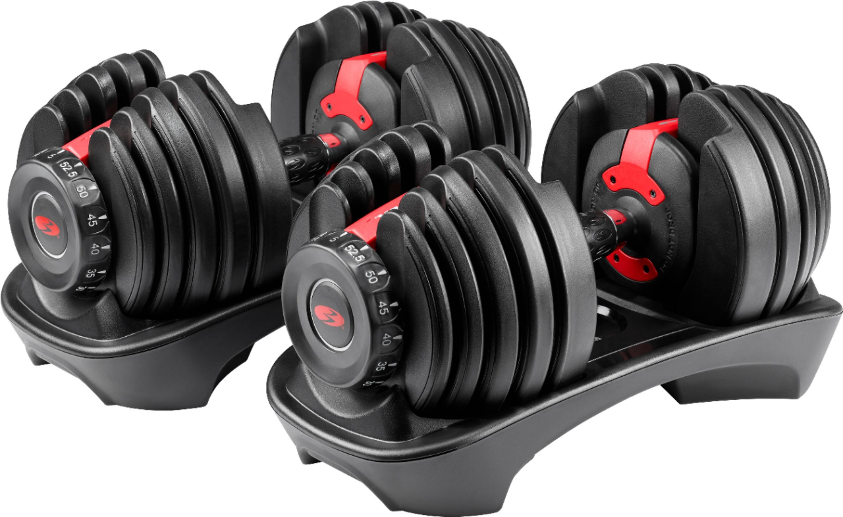 BowFlex - SelectTech 552 Adjustable Dumbbells - Black | Best Buy U.S.