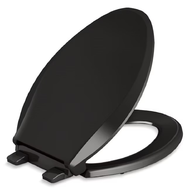 KOHLER Cachet Readylatch Quiet Close Elongated Toilet Seat | Lowe's
