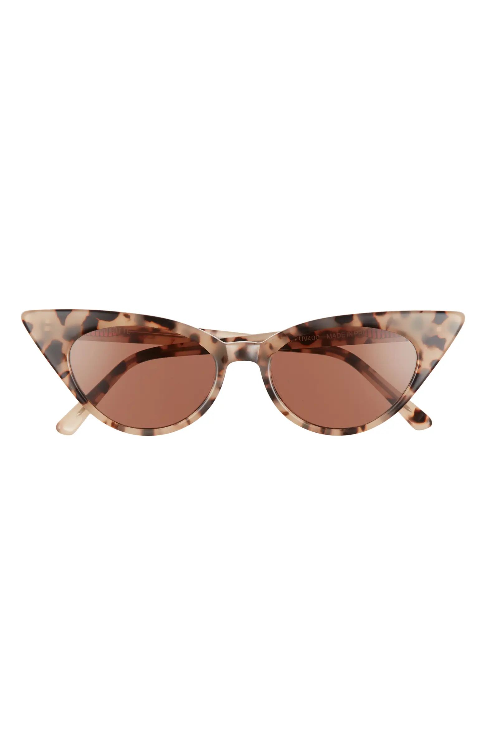 Lu Goldie Brigitte 50mm Cat Eye Sunglasses | Nordstrom | Nordstrom