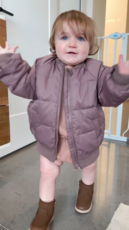 Sis loving her new jacket & boots! Rn now get 20% off $75 or more! The perfect time to stock up on those basics! 

#toddlerbasics #h&mbasics #toddlerfashion 

#LTKstyletip #LTKunder50 #LTKkids