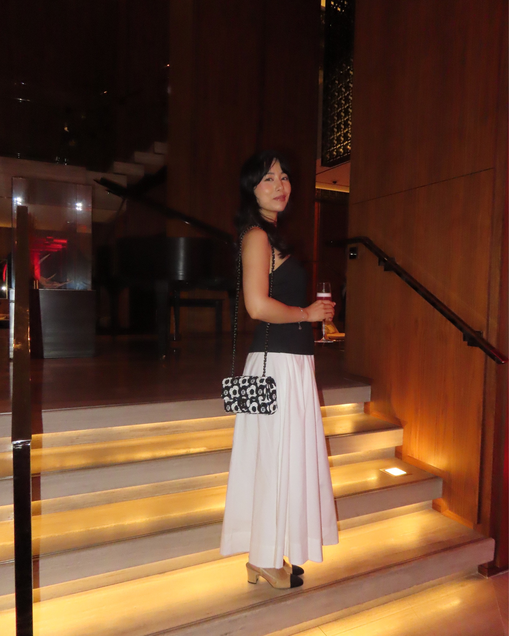 A top over a dress can look like a whole new dress! 