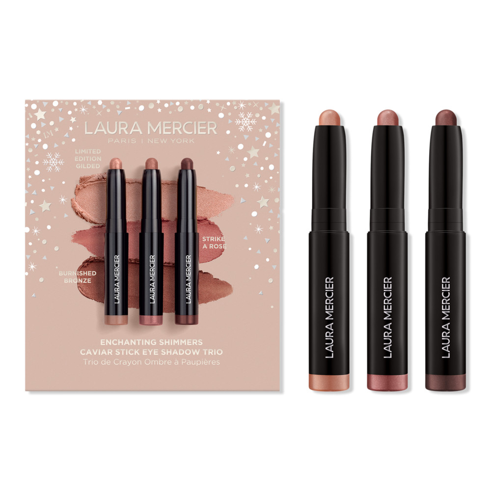 Laura Mercier Enchanting Shimmers Mini Caviar Stick Eyeshadow Trio | Ulta