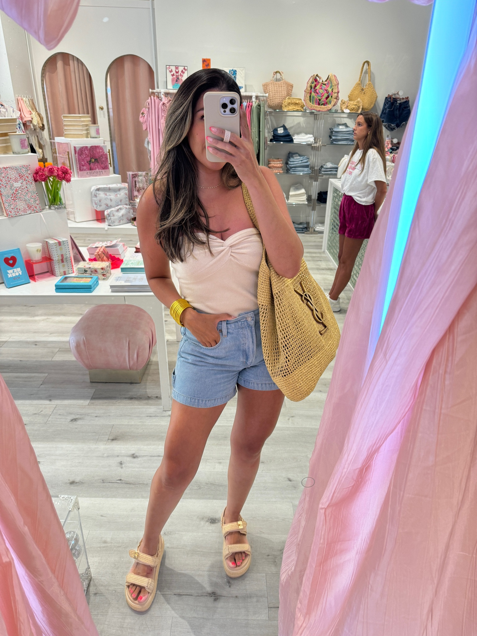 Casual vacation outfit! Wearing size medium in top, size 29 in shorts 

#LTKShoeCrush #LTKSeasonal #LTKStyleTip