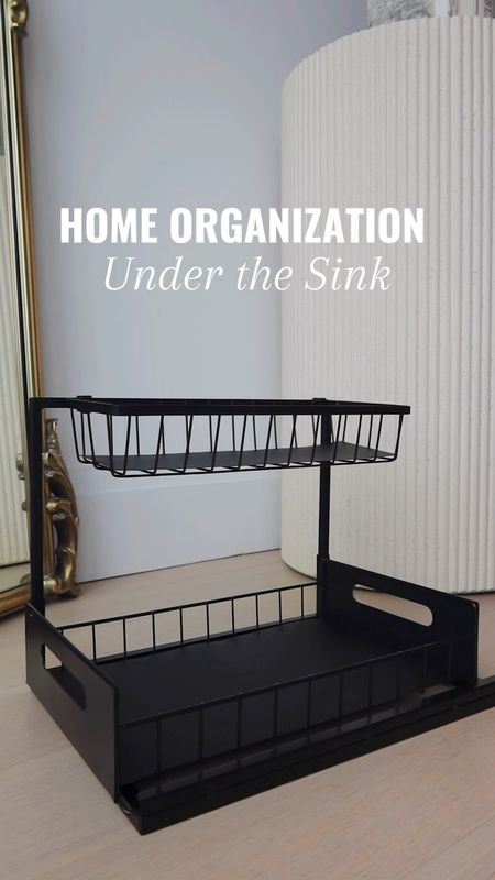 What I use to keep the space under my kitchen sink organized!

#LTKhome #LTKfindsunder50 #LTKVideo