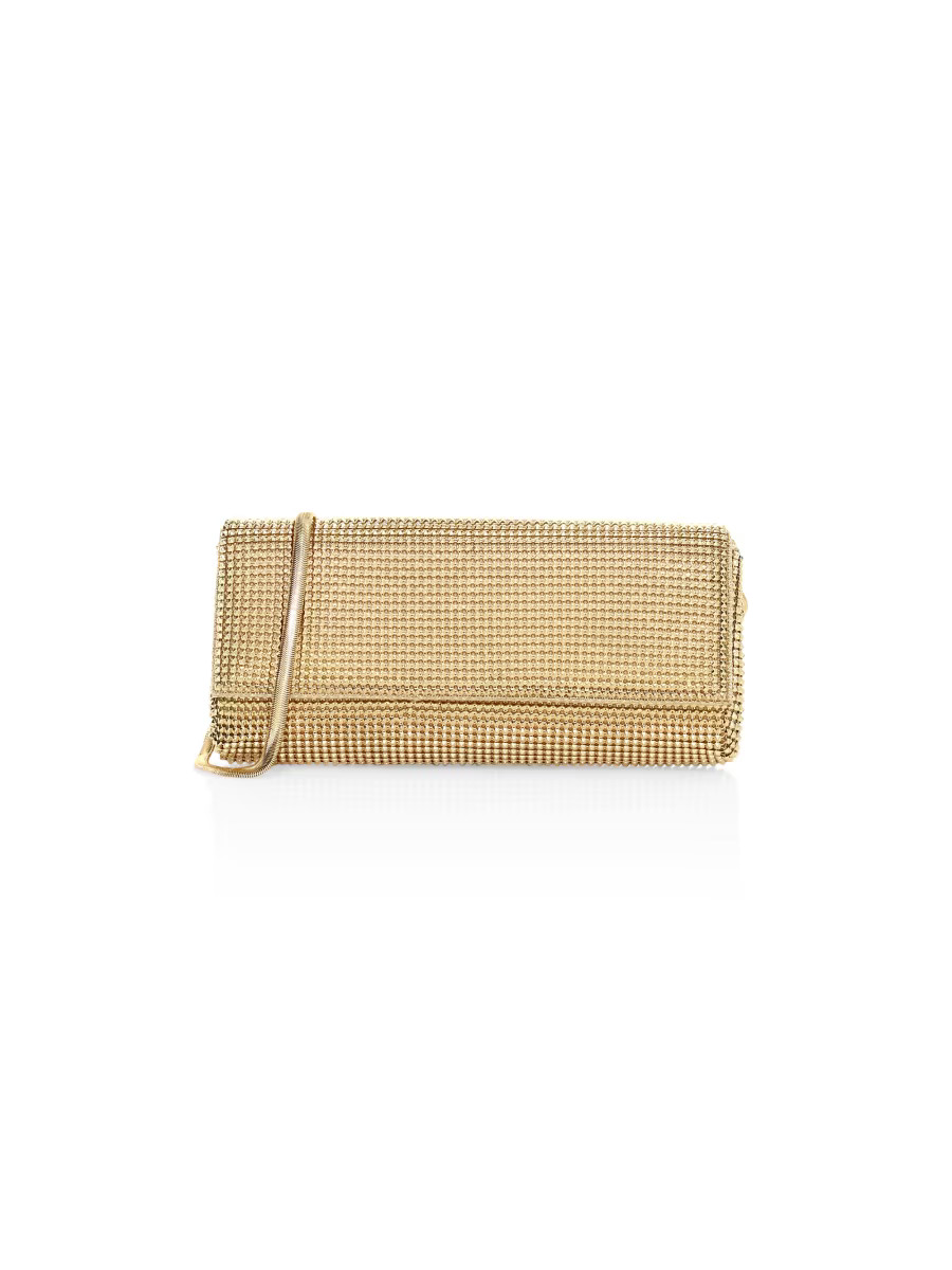 Pyramid Mesh Clutch | Saks Fifth Avenue