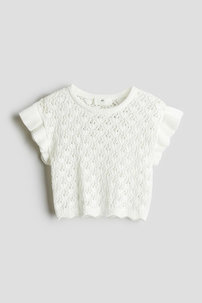 Crochet-look Top | H&M (US + CA)