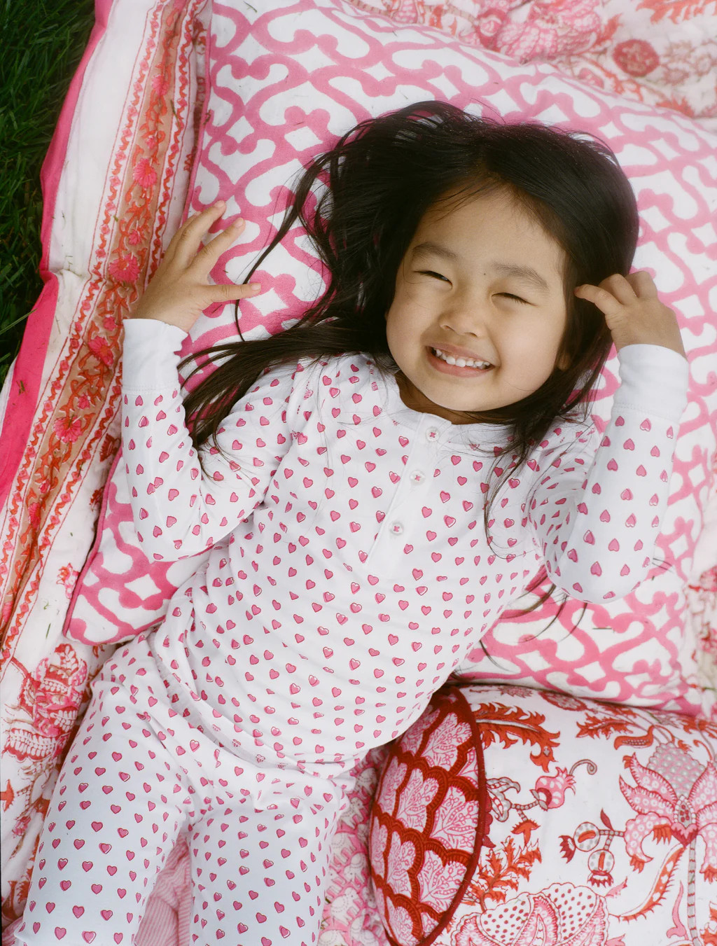 Kids Hearts Pajamas | Roller Rabbit