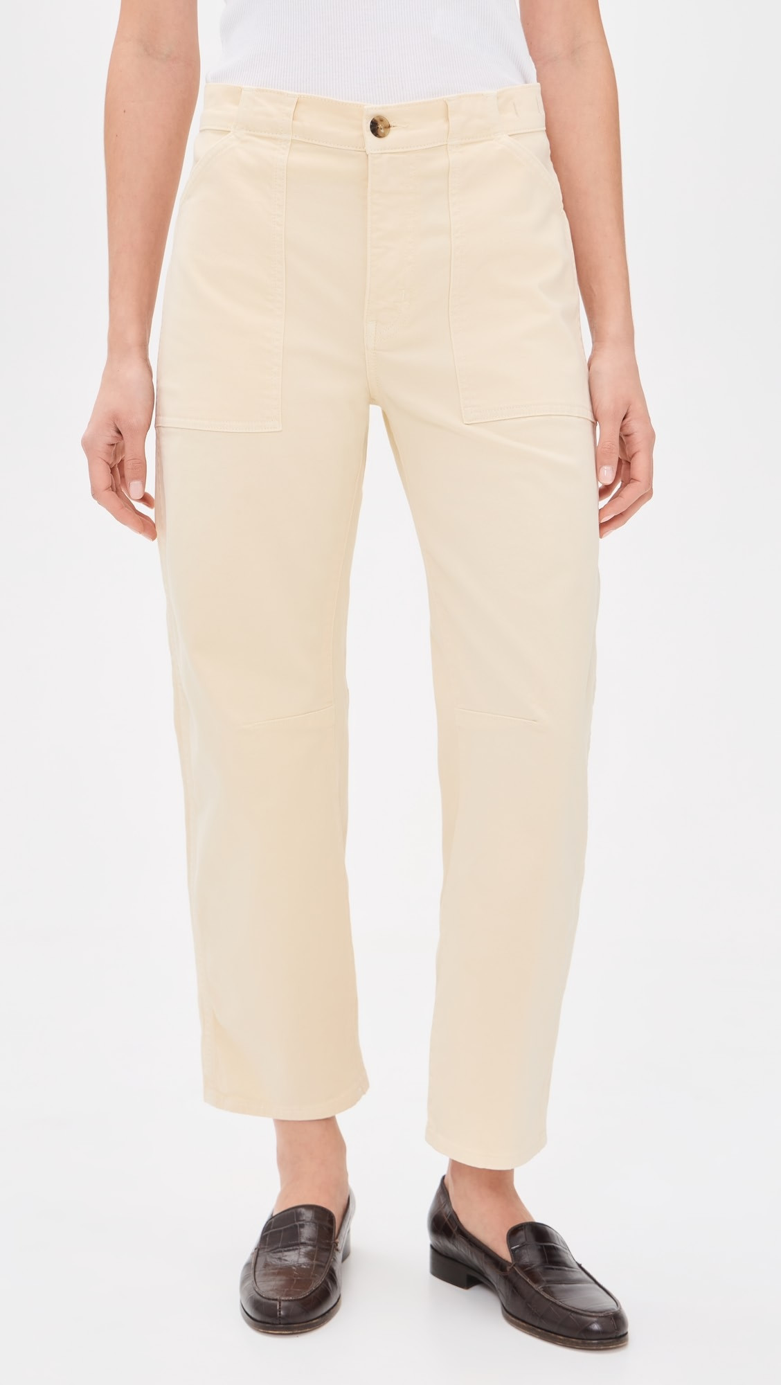The Darted Barrel Leg Utility Pants | Shopbop