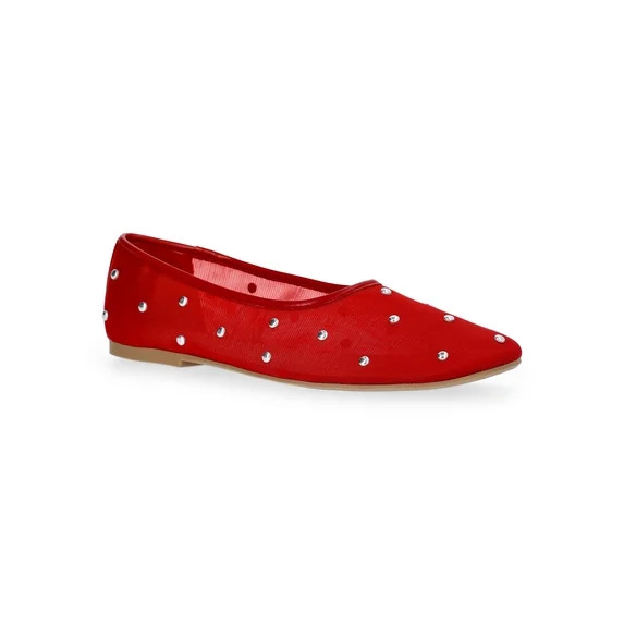 Scoop Women's Studded Mesh Flats | Walmart (US)