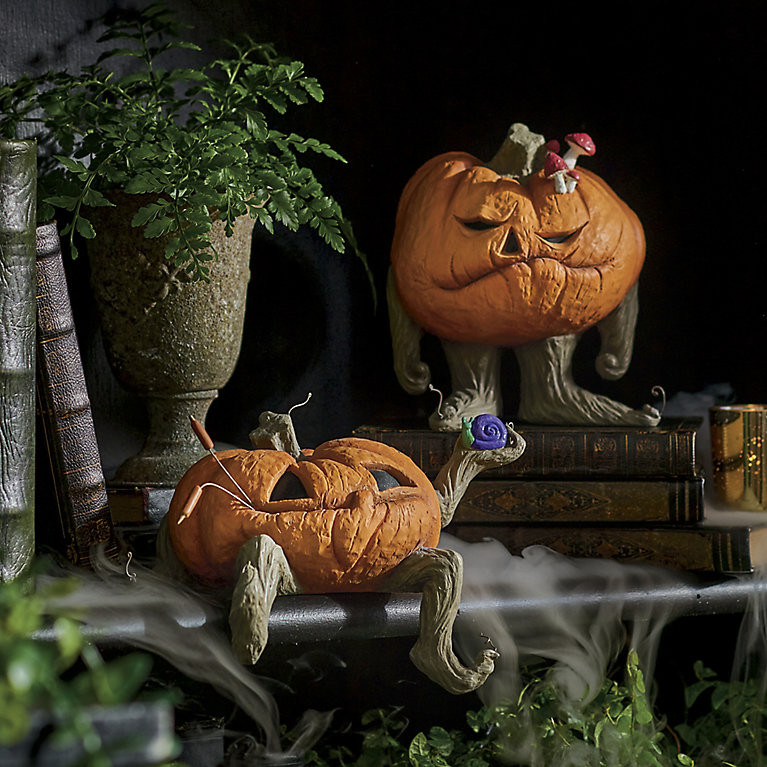 Peculiar Pumpkin Figure | Grandin Road