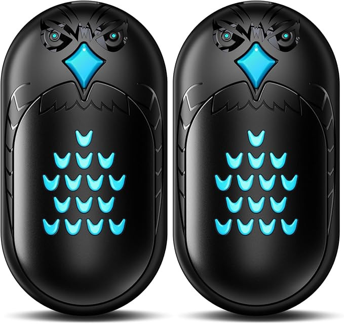 Hand Warmers Rechargeable, 2 Pack 6000mAh Electric Portable Heater, 20 Hrs Long Heating Hot Pocke... | Amazon (US)