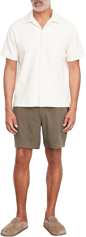 Vince Men's Boucle Button Down Shirt | Amazon (US)