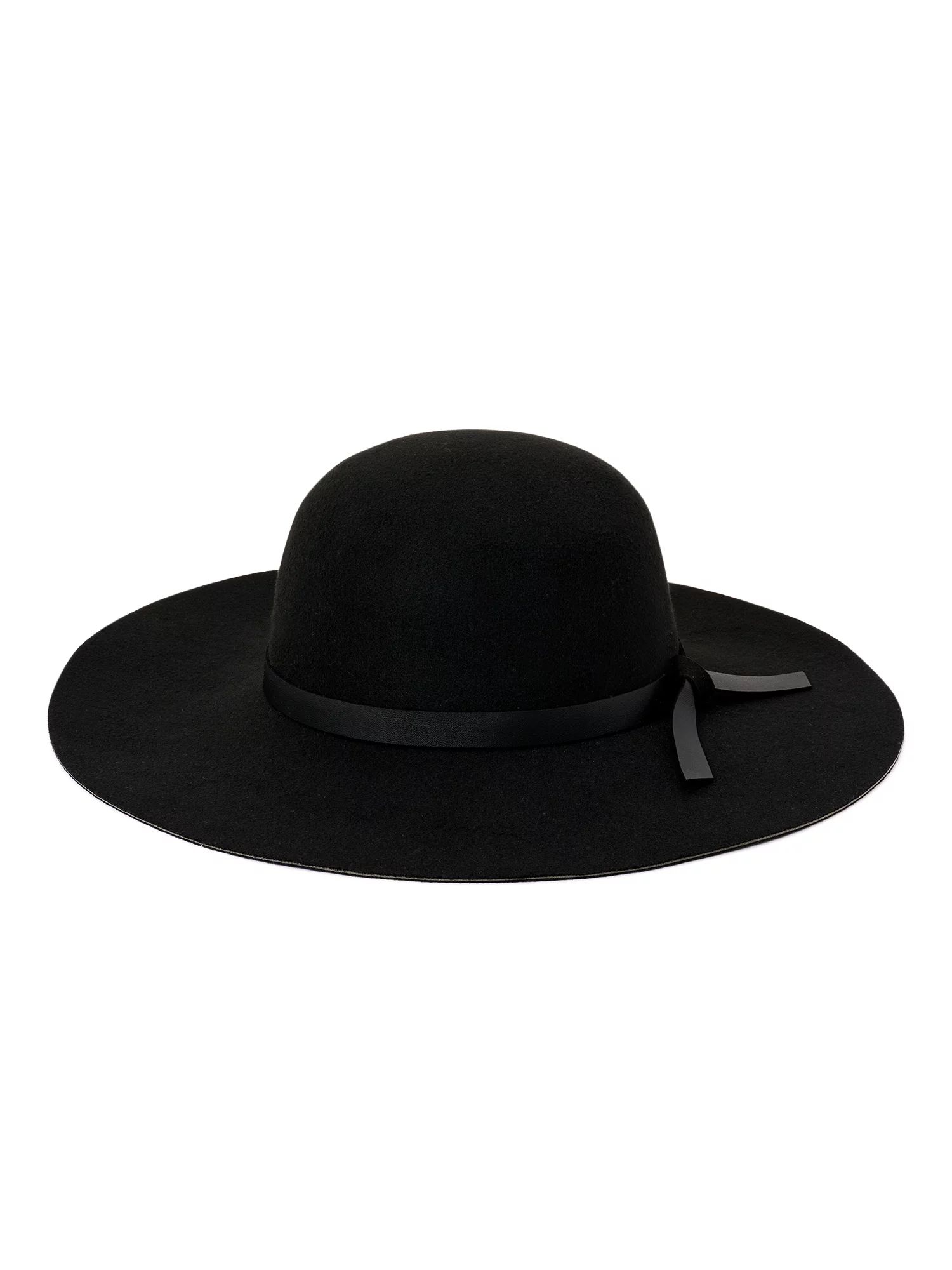 Time and Tru Women’s Round Crown Fedora - Walmart.com | Walmart (US)