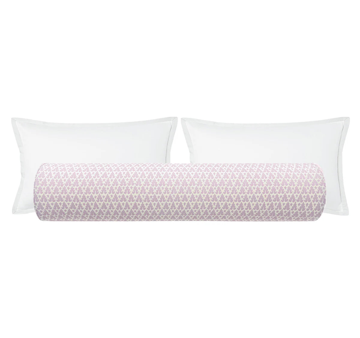 THE BOLSTER :: VOLPI // SOFT LAVENDER  | QUADRILLE | LITTLE DESIGN COMPANY
