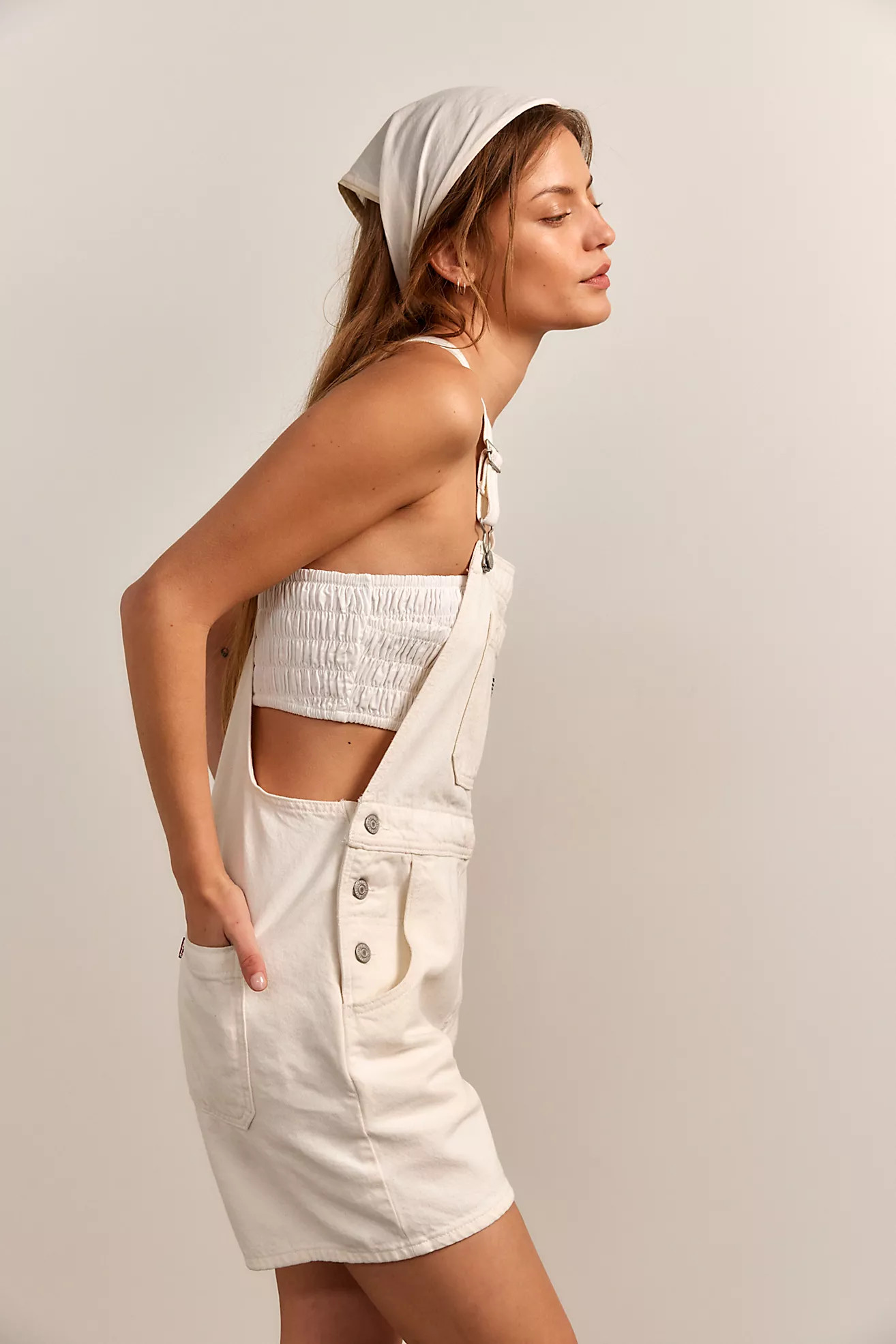 Levi's Utility Shortalls | Free People (Global - UK&FR Excluded)