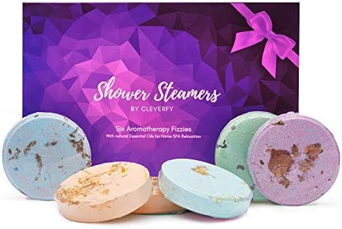 Cleverfy Shower Steamers Aromatherapy Gifts for Women - [6X] Shower Bombs with Essential Oils for... | Amazon (US)