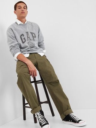Relaxed Utility Cargo Pants in GapFlex with Washwell | Gap (US)