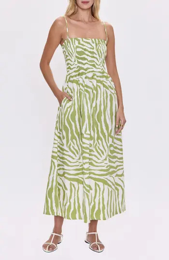 Pistola Bianca Maxi Sundress in Safari Lime at Nordstrom Rack, Size X-Large | Nordstrom Rack