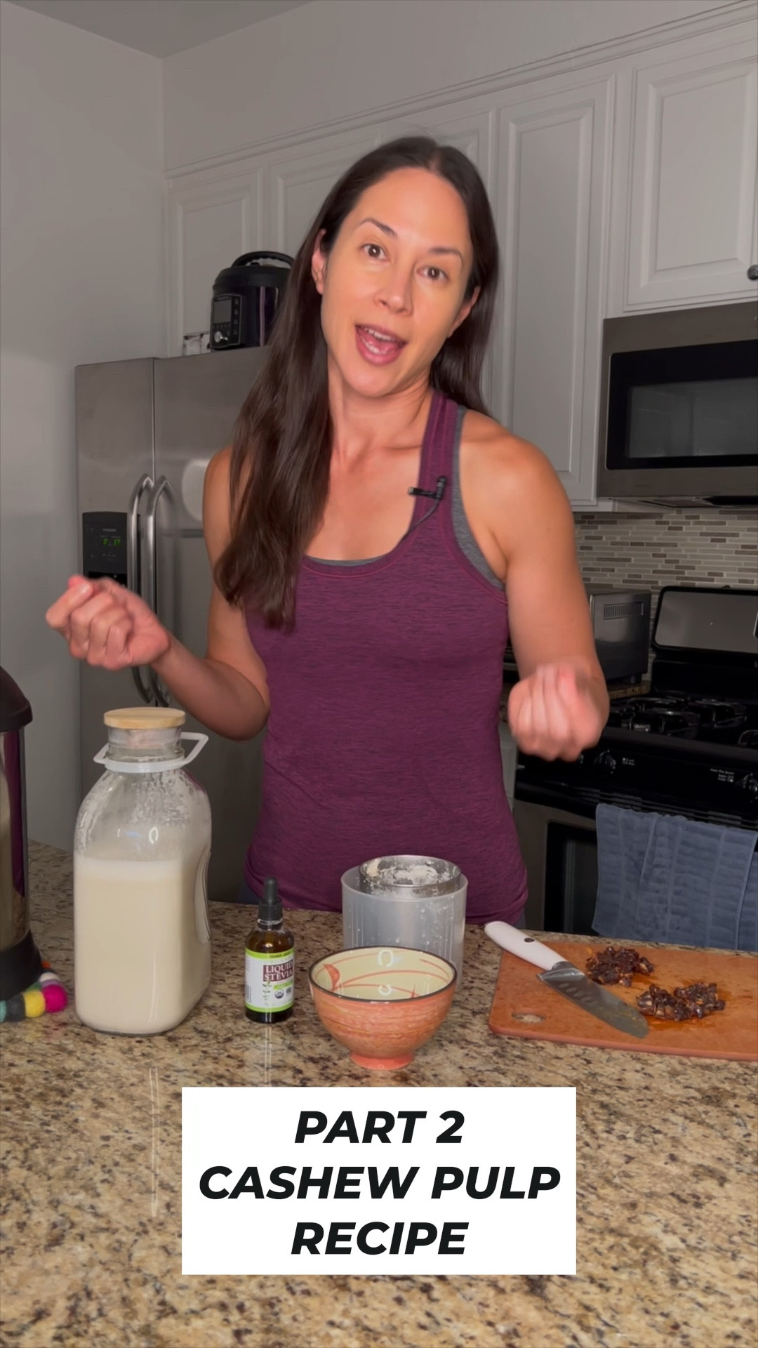 Part 2-So after you’ve made your plant-based milk, what do you do with the leftover nut pulp? I’ll tell you exactly what you’re going to do… You’re going to turn it into a tasty and healthy treat! No waste over here!😋

#LTKHome #LTKActive #LTKOver40