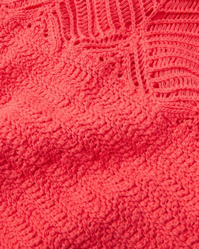 Shaped Crochet Sweater Tank | Abercrombie & Fitch (US)