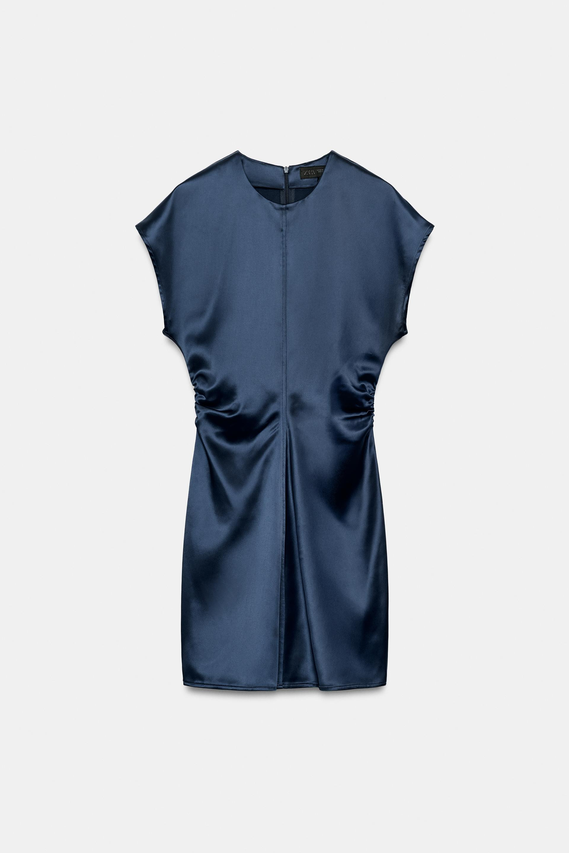 ROBE COURTE SATINÉE | Zara FR