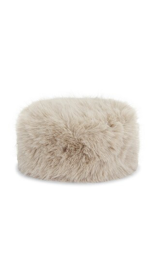 Unreal Fur Natasha Hat in Tan. | Revolve Clothing (Global)