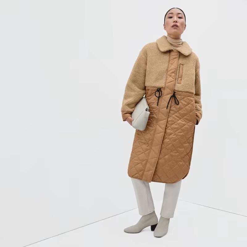 The Quilted Teddy Coat | Everlane