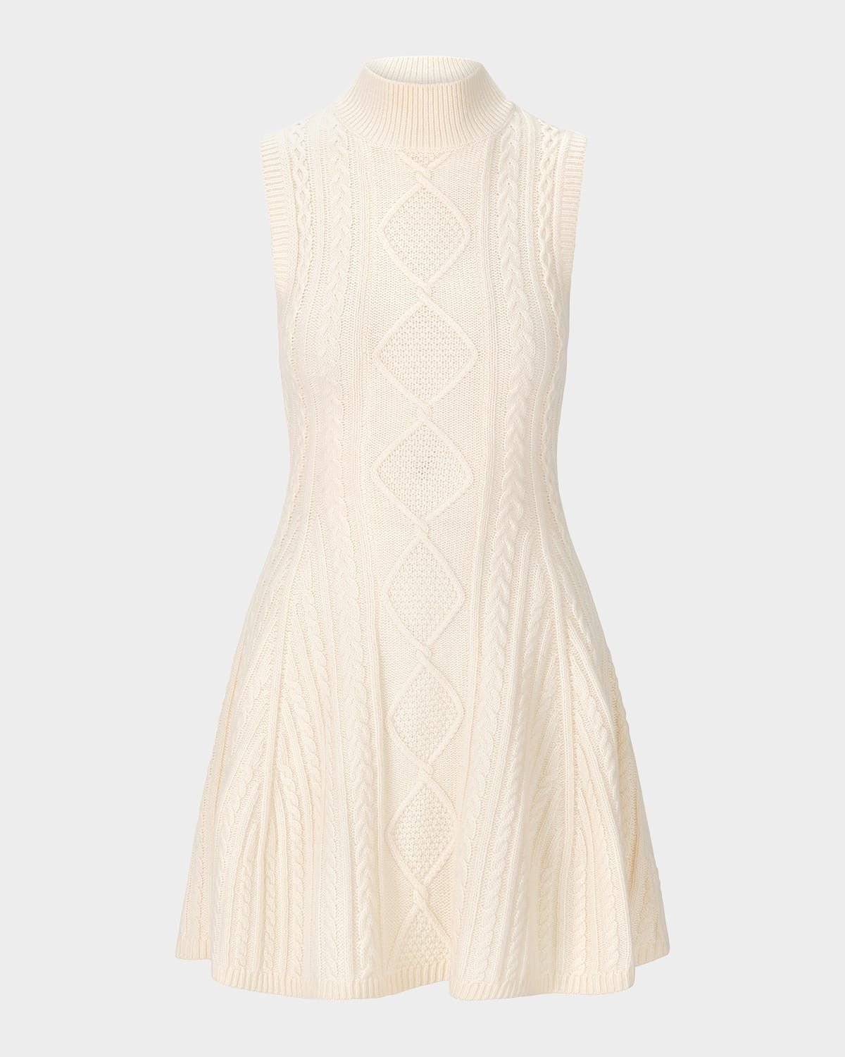 Charade Cable-Knit Mini Dress | Neiman Marcus