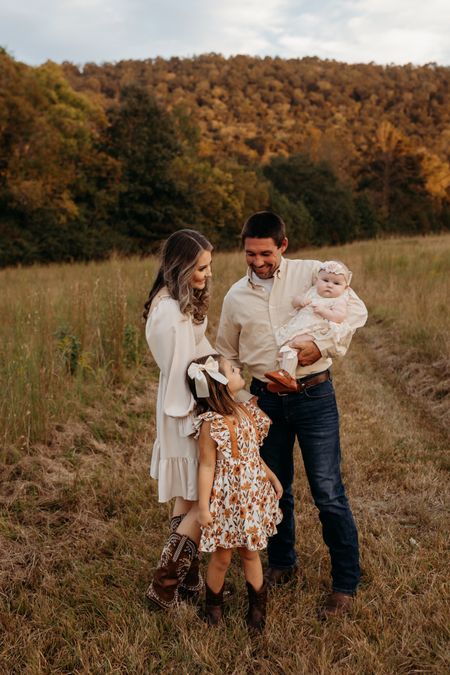 Fall family photo inspo! 

#fall #fallpics #fallphoto #outfitinspo #wiw #ootd 

Fall outfit
Fall dresses
Fall photos 
Family pics 

#LTKbaby #LTKfamily #LTKkids