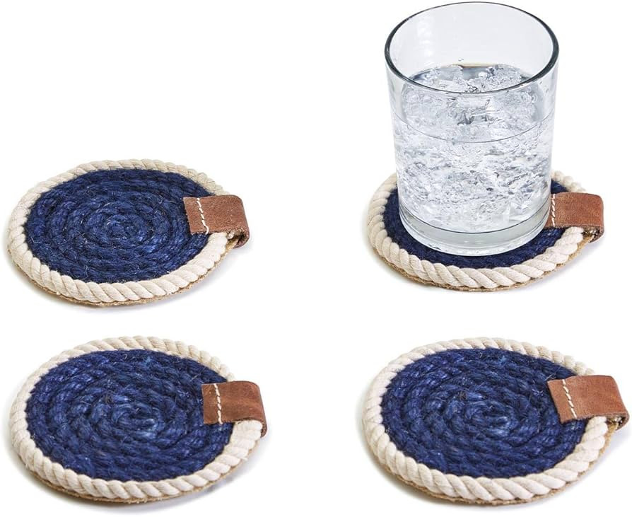 Two's Company Set of 4 Rope Coasters | Amazon (US)