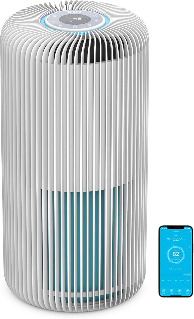 Pure Enrichment PureZone Turbo Smart Air Purifier for Large Rooms (1050 sq. ft. in 30 min.) - 5 S... | Amazon (US)