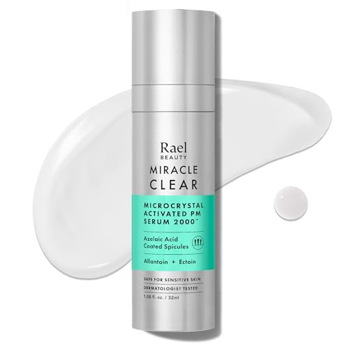 Rael Microcrystal Serum, Miracle Clear PM 2000 – Azelaic Acid for Face, Pore Minimizer, Hydration, Korean Skin Care (1.08 fl oz) | Amazon (US)