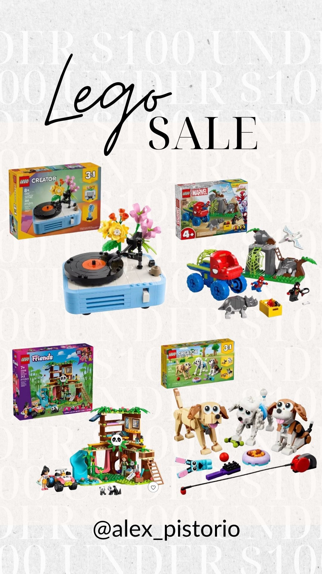Some Lego kits that are on sale! These are a few on my kiddos Santa list! 

Holiday gifts
Kids gift ideas
Kids gift guides
Kids gifts for Christmas 



#LTKGiftGuide #LTKSeasonal #LTKHoliday