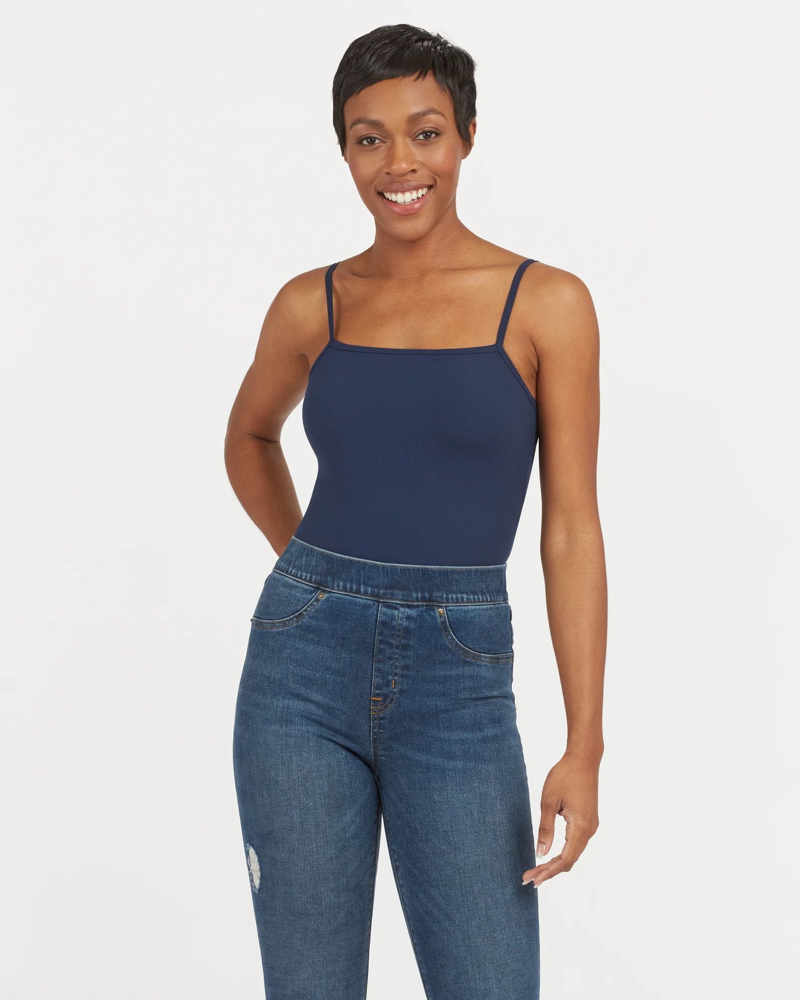 Suit Yourself Ribbed Cami Bodysuit | Spanx